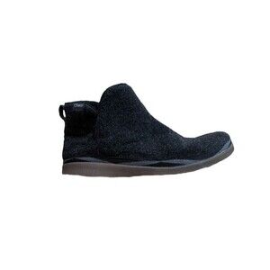 Chaco Womens Size 9.5 Revel Mid Casual Slip On Felt Polyester Booties Gray